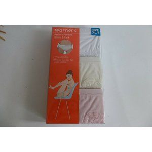 Warner's Perfect Panties Bikini 3 Pack XL/8